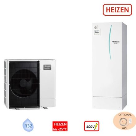 Mitsubishi Electric Set 8.23 PUZ-WM85YAA+EHPT30X-YM9ED Monoblock-Wärmepumpe+Speichermodul 8,5kW 400V