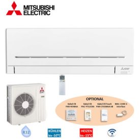   Mitsubishi Electric Set Wandgerät Kompakt 7,1 kW MSZ-AP71VGK + MUZ-AP71VG WiFi Raumgröße 70 - 75 m² 