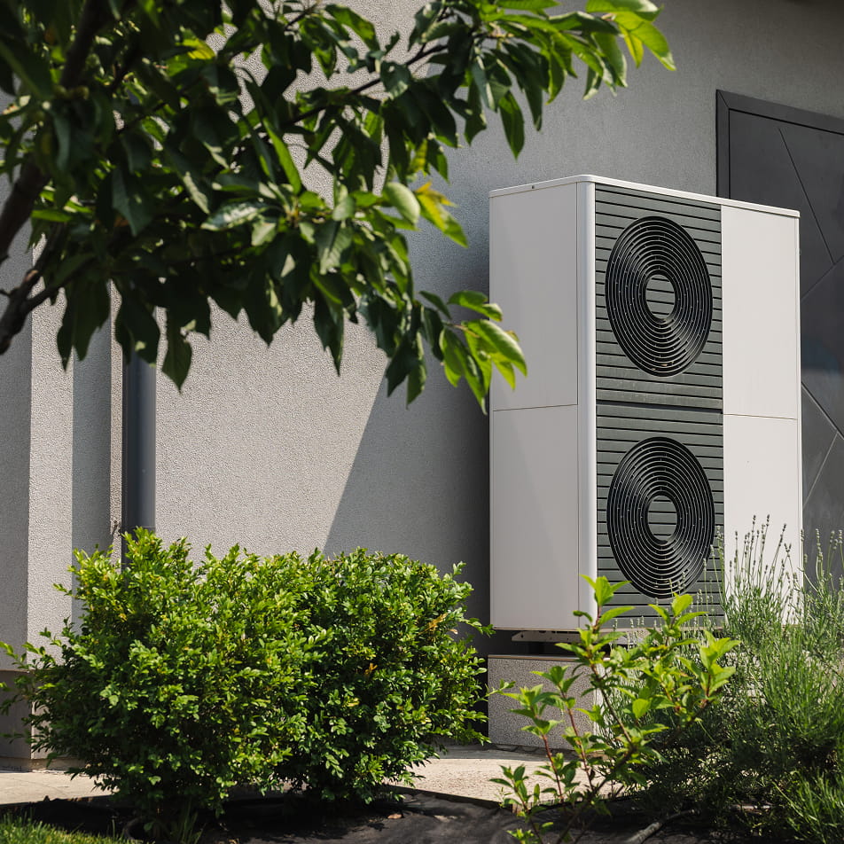 Installation einer Wärmepumpe